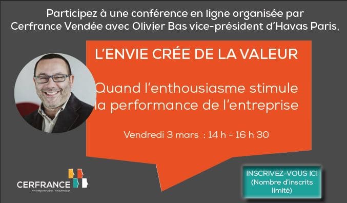 Invitation conférence en ligne : l’envie crée de la valeur