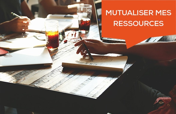 Mutualiser mes ressources avec une autre entreprise