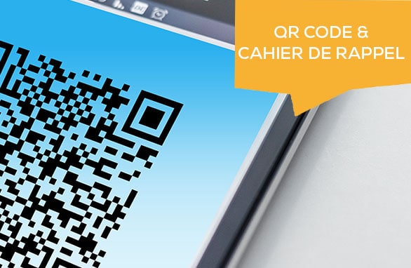 QR Code & cahier de rappel