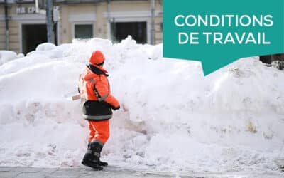 Grand froid : quelles précautions à prendre au travail ?