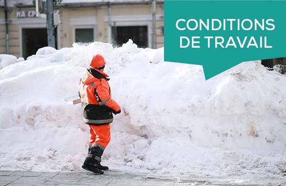 Conditions de travail