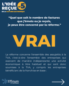 Facture électronique – Idée reçue #5